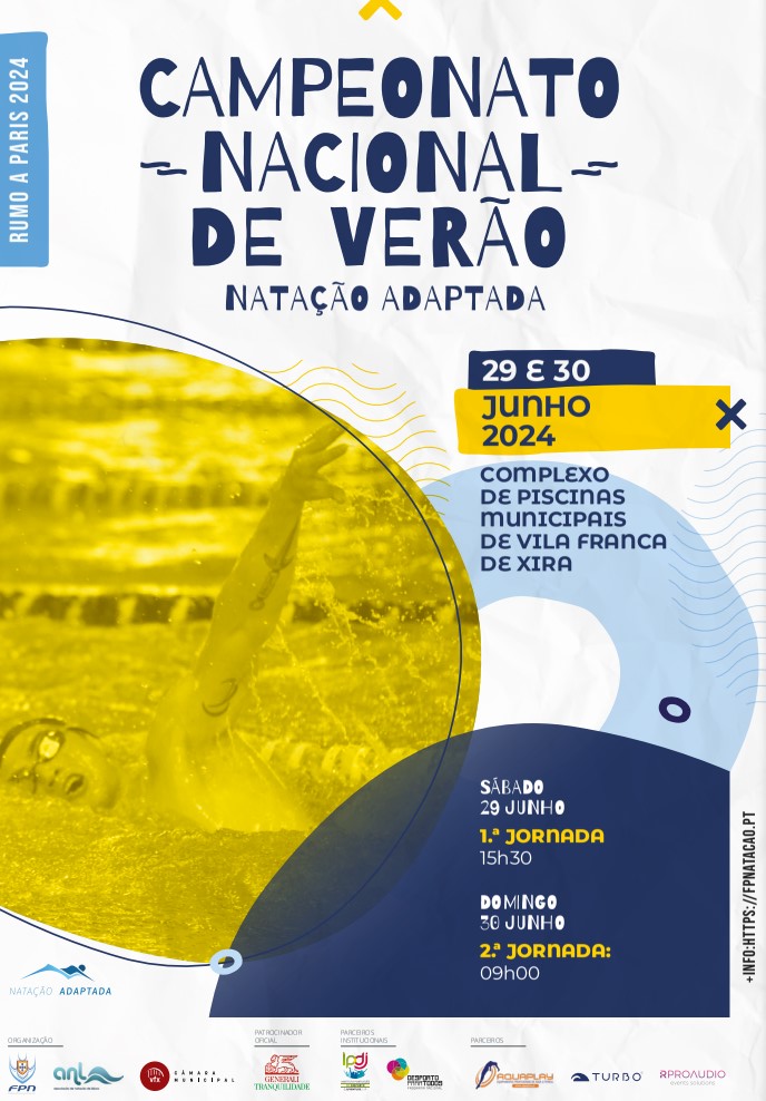 Campeonato Nacional de verão de natação adaptada!