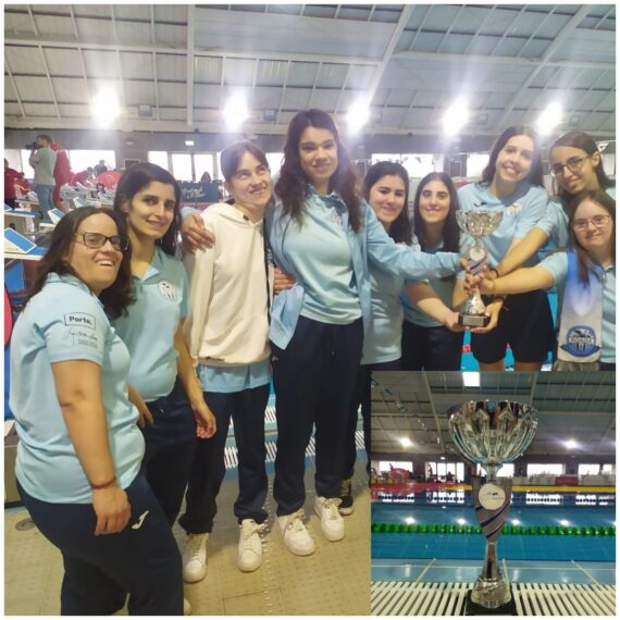 Equipa feminina da Adada Porto hepta campeã Nacional de natação adaptada!!