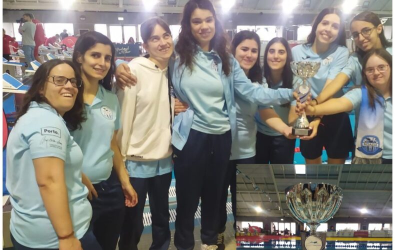 Equipa feminina da Adada Porto hepta campeã Nacional de natação adaptada!!